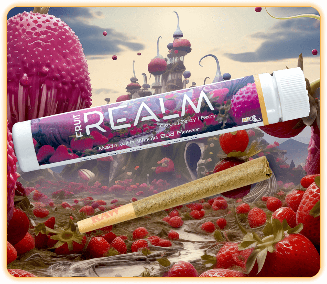 Photograph of product: Blurberry 1G Pre-Roll