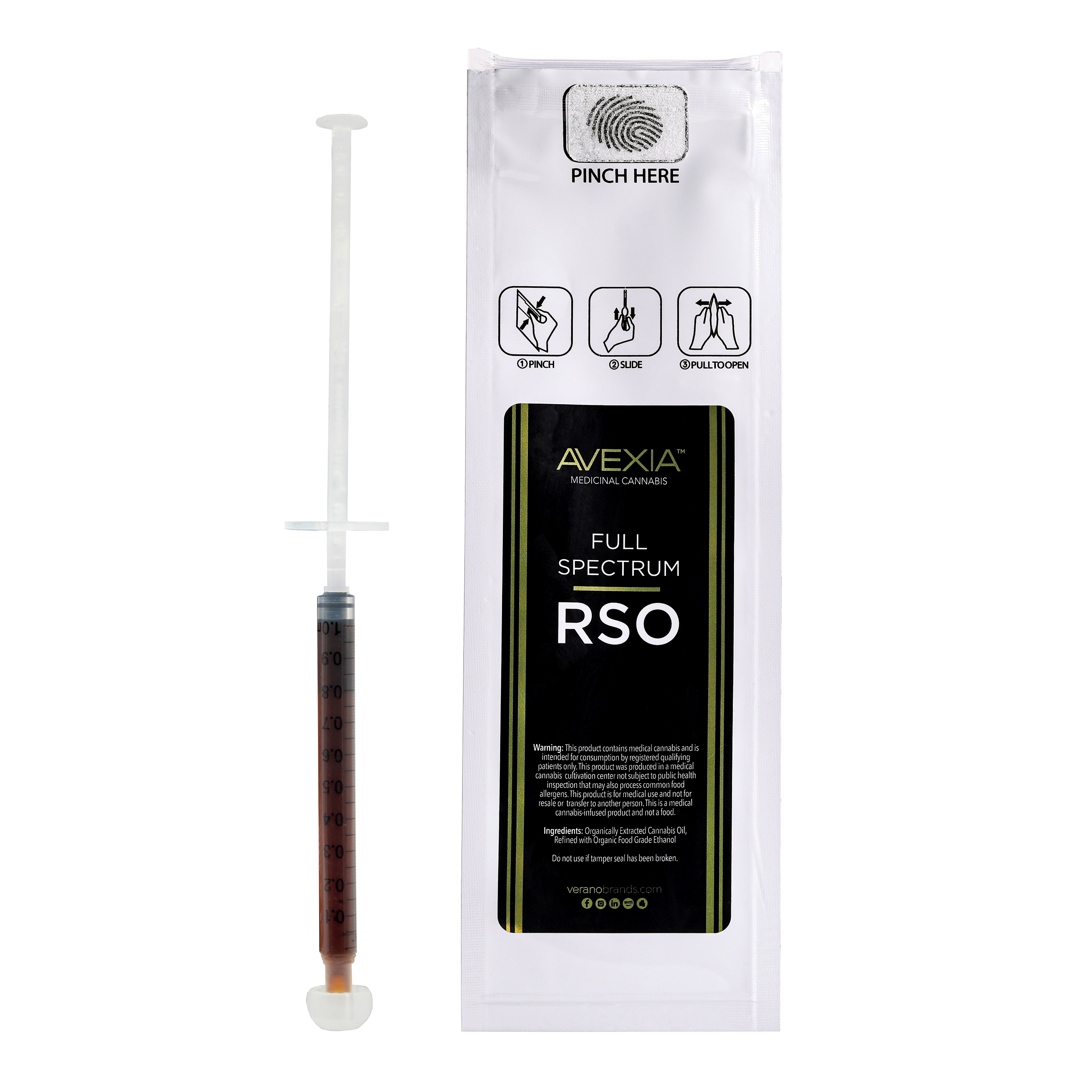 Photograph of product: RSO Strawberry Guava Oil 1g