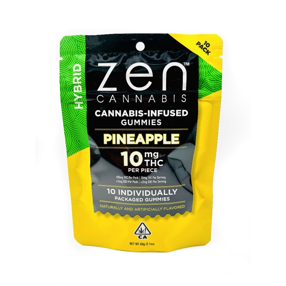 Photograph of product: ZEN - Hybrid Pineapple 100mg