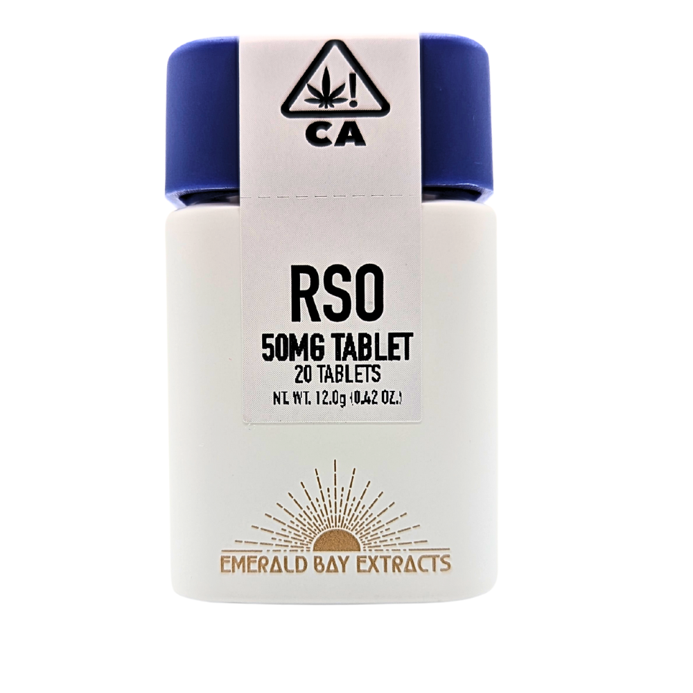 Photograph of product: Emerald Bay Extracts Tablets 50mg (1000mg) - Blue Skunk (I)