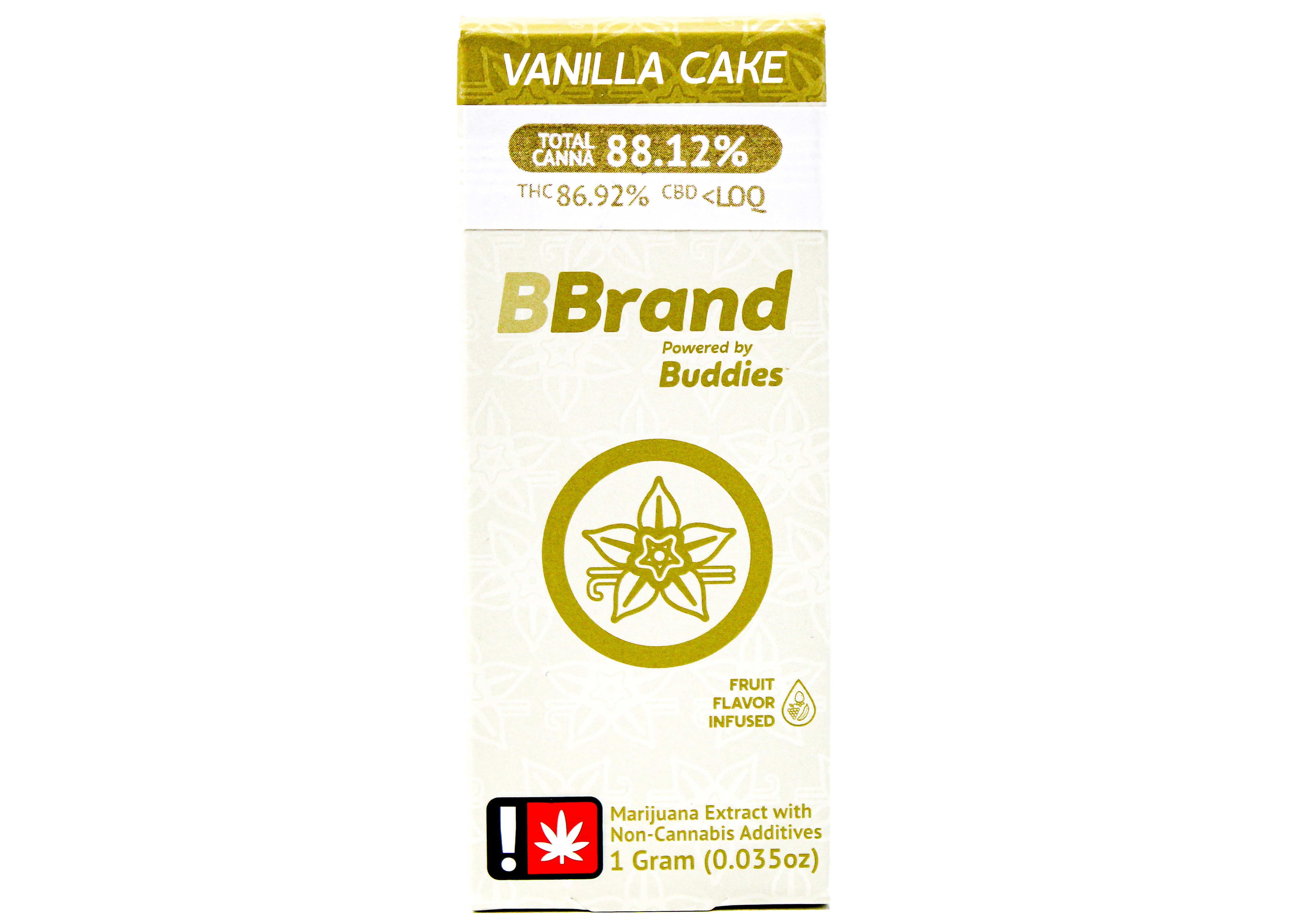 Photograph of product: BUD Vanillla Cake Distillate Cart 25031