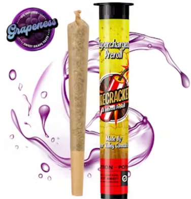 Photograph of product: Firecracker Grapeness Infused Preroll