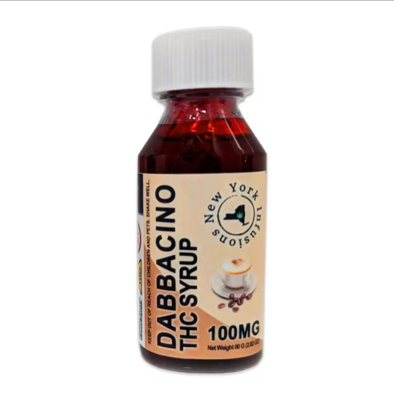 Photograph of product: New York Infusions | Dabbacino | 100mg Syrup