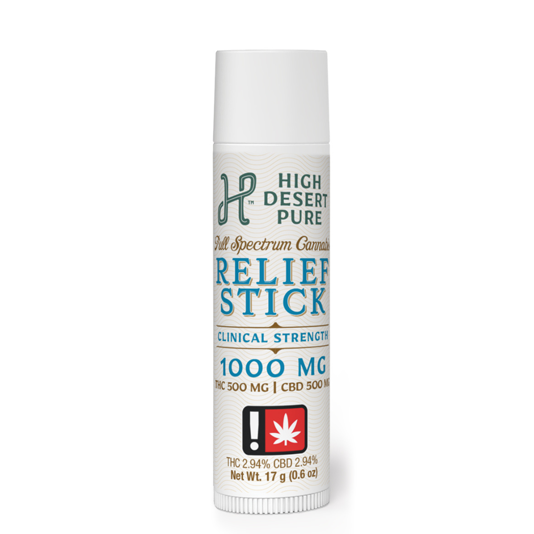 Photograph of product: High Desert Pure: Relief Stick - Clinical Strength