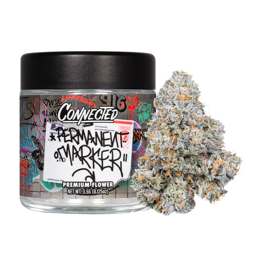 Photograph of Product: Permanent Marker Flower - 3.5g