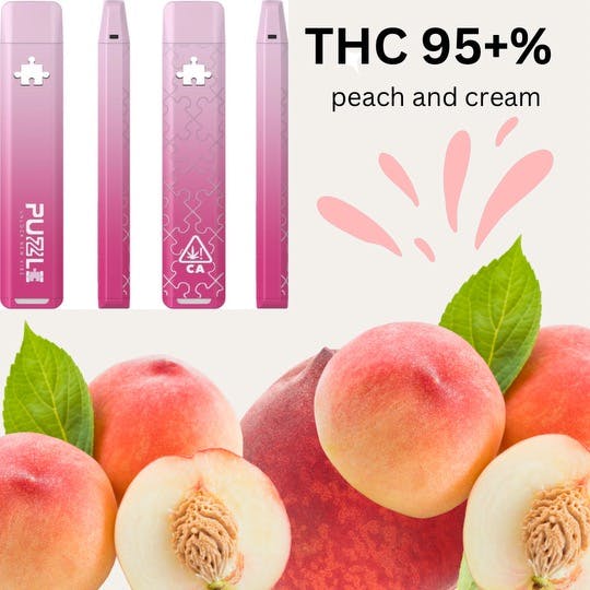 Photograph of product: Peach Cream | 1g AIO - 