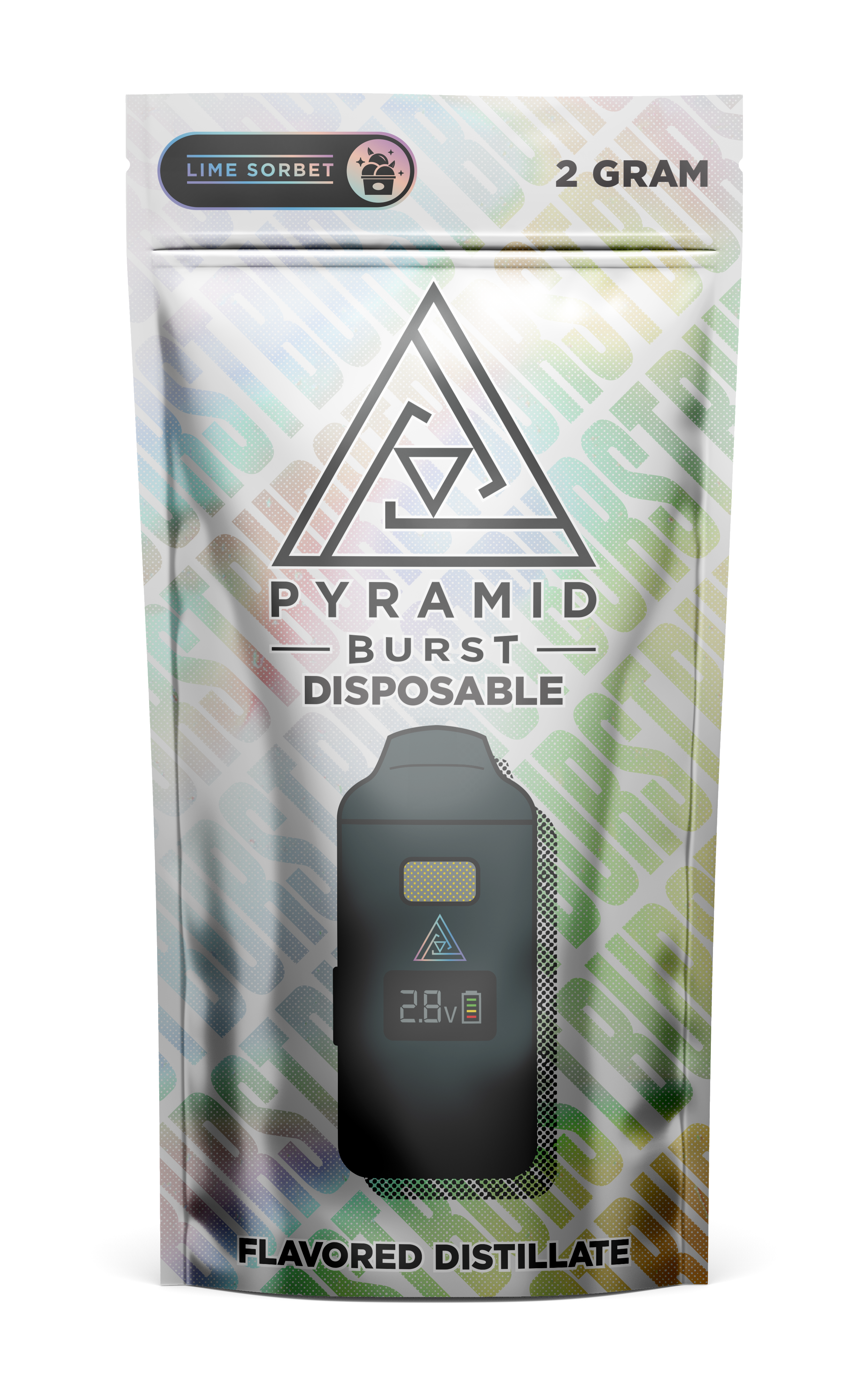 Photograph of product: Burst Disposable 2G - Lime Sorbet