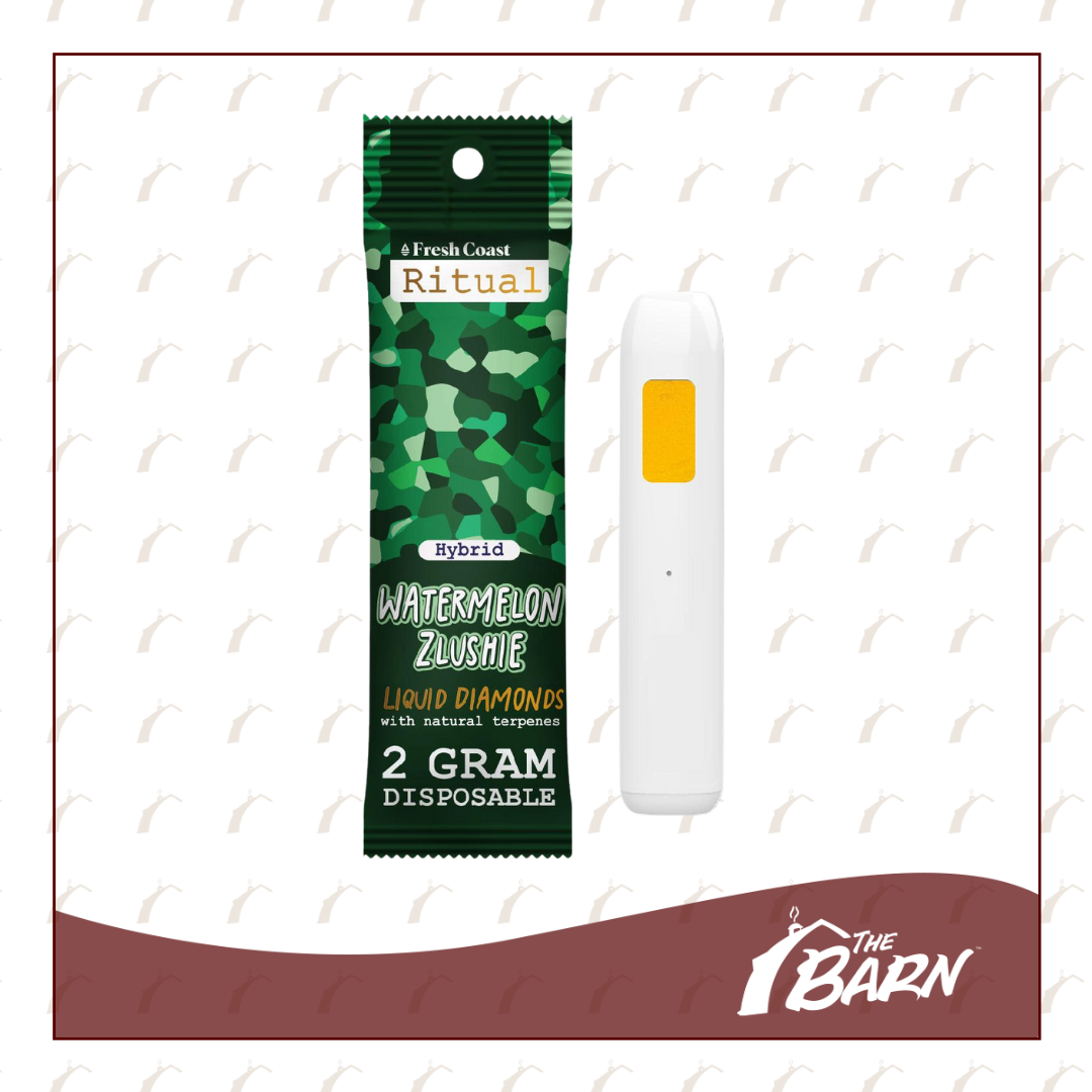 Photograph of product: Ritual 2g AIO Vape - Watermelon Zlushie - REC