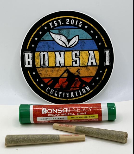 Photograph of product: Bonsai | 2x.5g Preroll | Energy