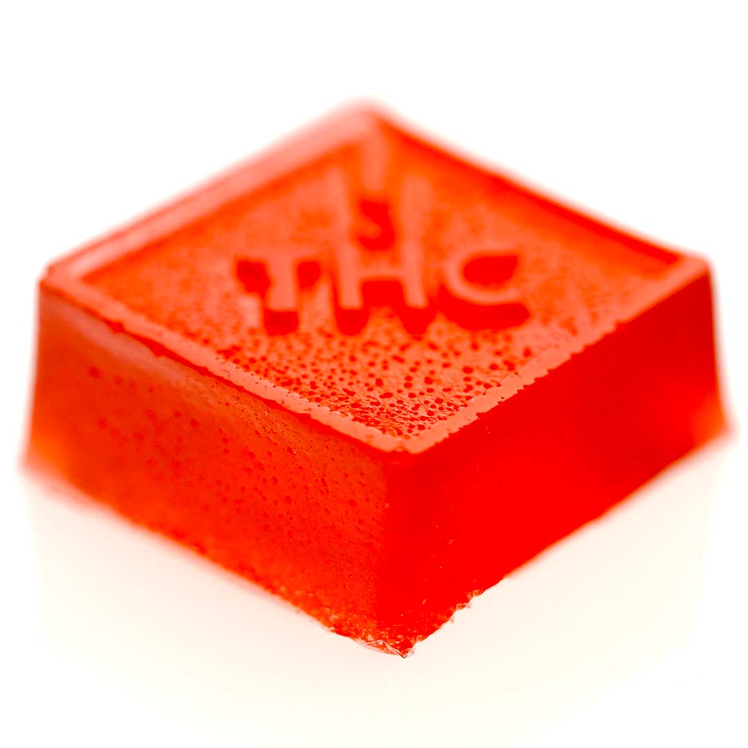 Photograph of product: Strawberry (H) Gummies - 100MG