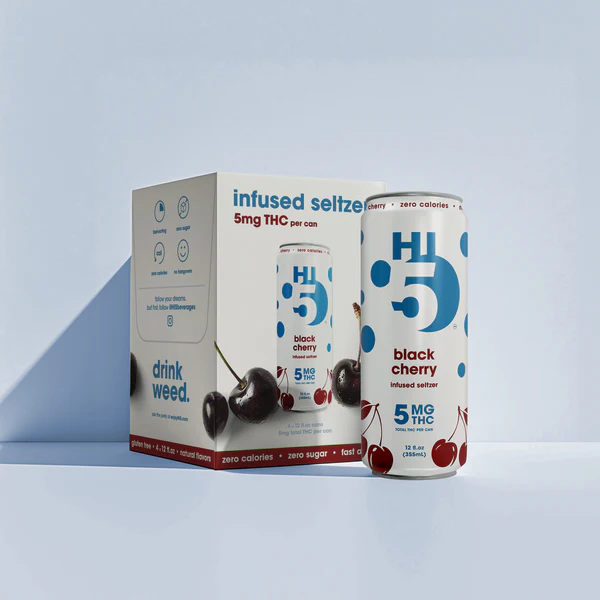 Photograph of product: Black Cherry | Seltzer 4pk