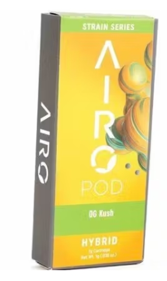 Photograph of product: Airo Pod 0.5g- OG Kush (Strain Series)