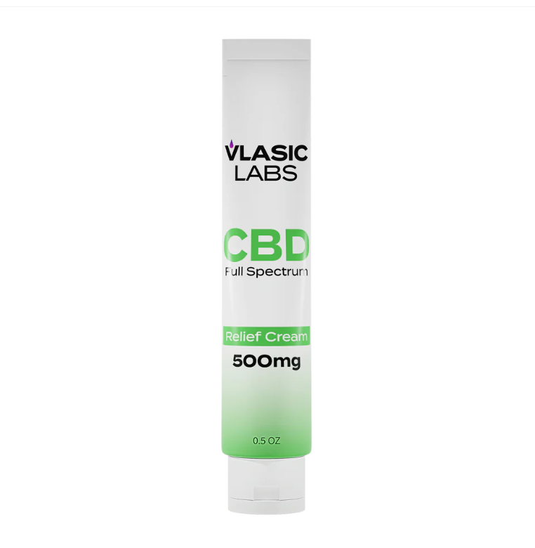 Photograph of product: Vlasic Labs | CBD Full Spectrum Relief Cream | .5oz
