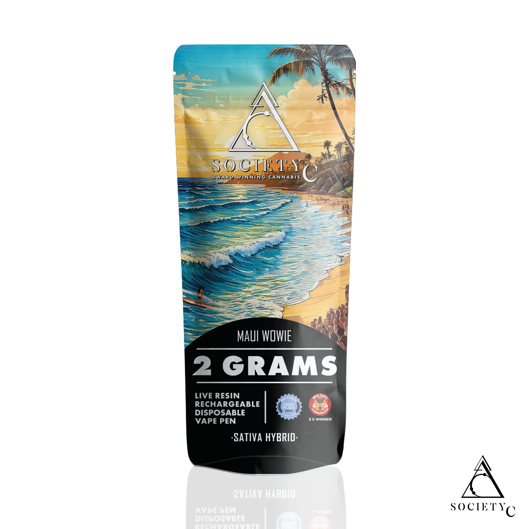 Photograph of product: Maui Wowie | 2G Live Resin Disposable