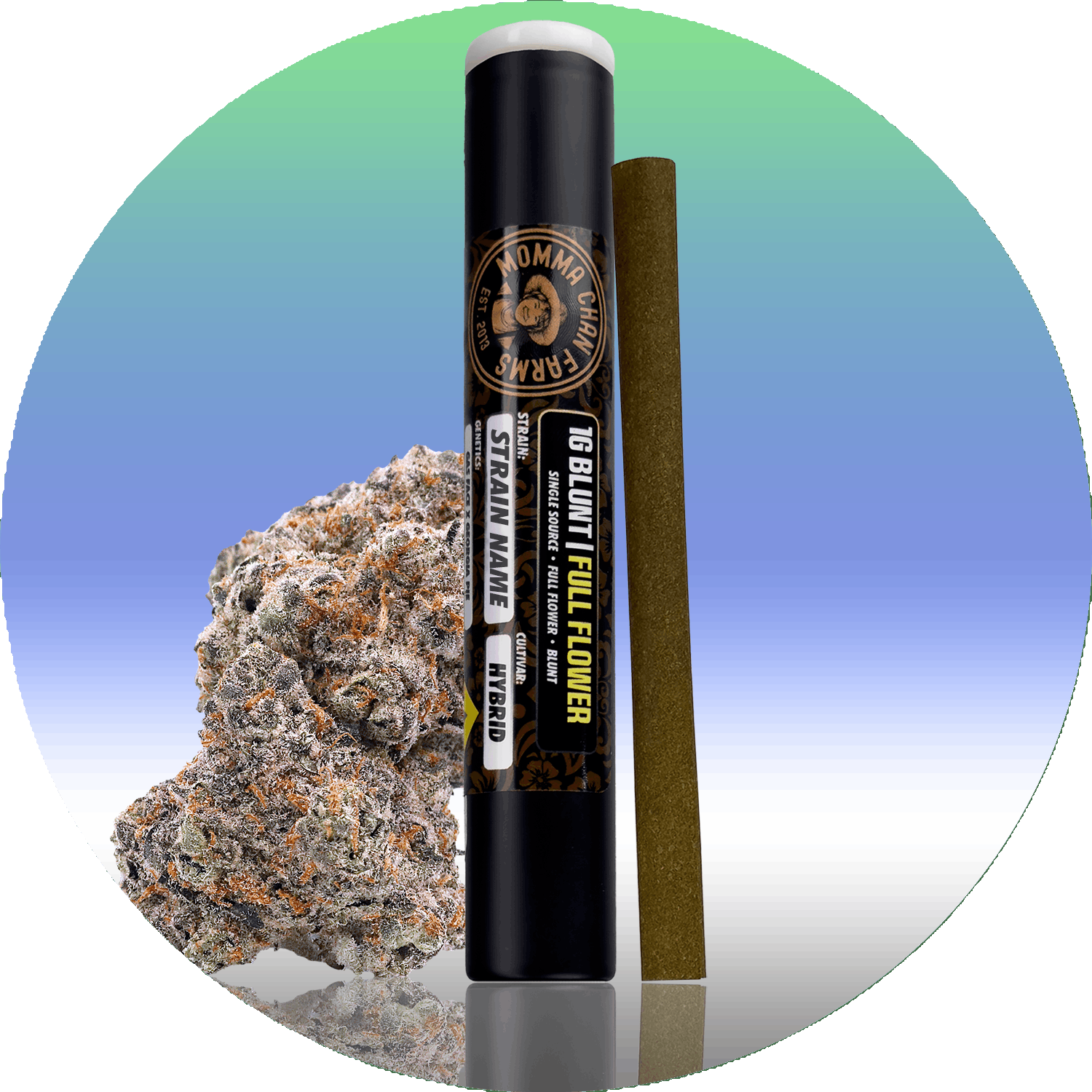 Photograph of Product: Rose Gold Runz Blunt | 1g