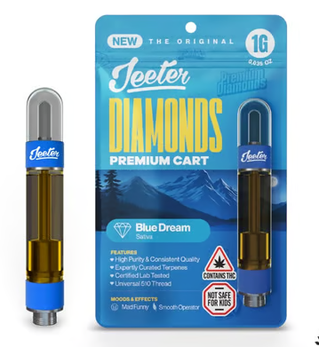 Photograph of product: Blue Dream Diamonds Cartridge