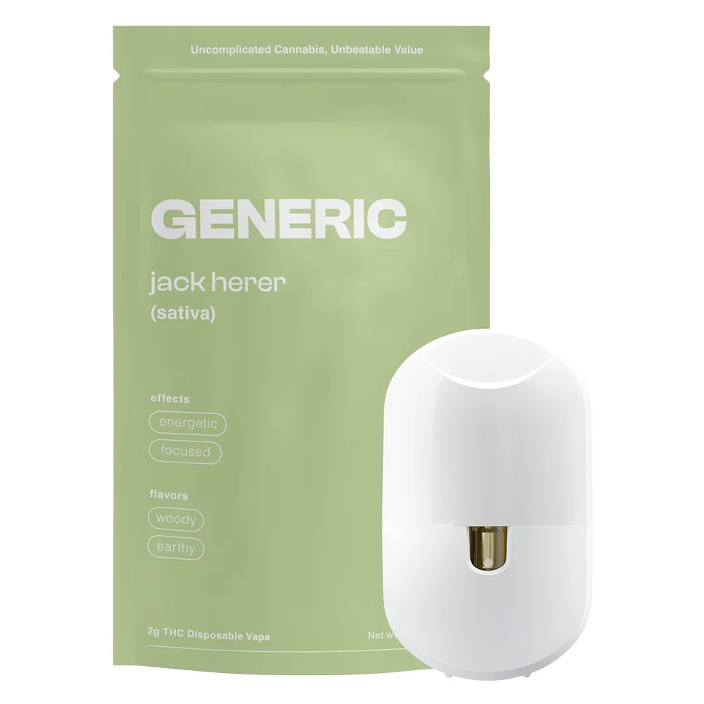 Photograph of product: GENERIC Pen 2000mg: Jack Herer