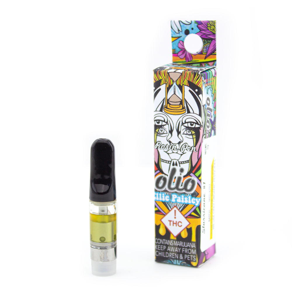 Photograph of product: Olio - Live Resin Cartridge - Amarelo Tart
