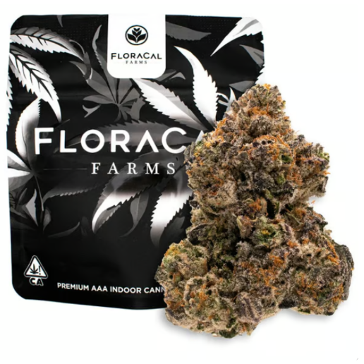 Photograph of product: FloraCal | Smack Burger | Indoor Flower | 1/8oz - 3.5g