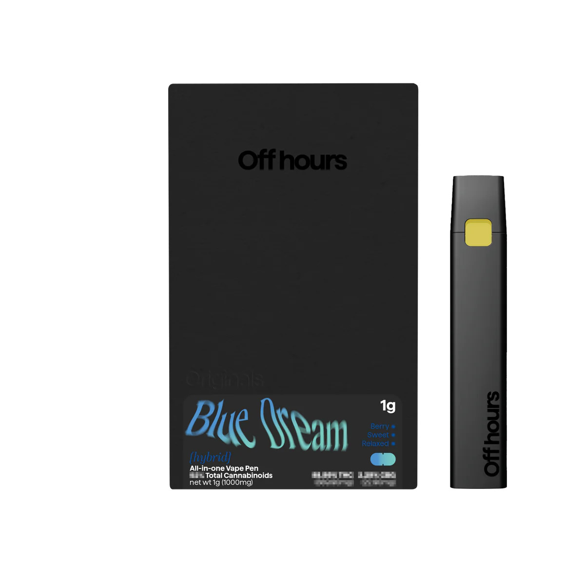 Photograph of product: Blue Dream Disposable | Off Hours