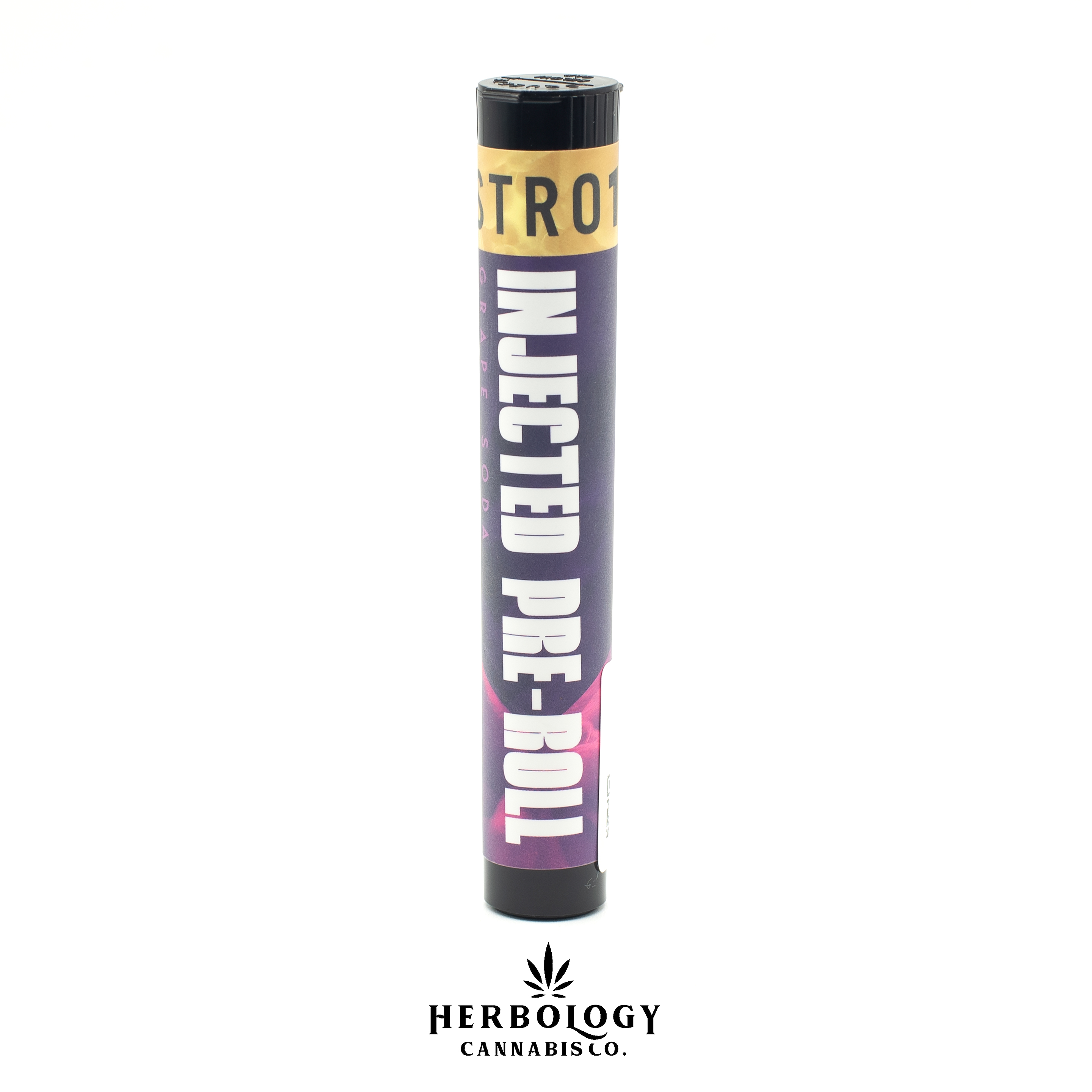 Photograph of product: Distro 10 | Rocket Stick | Infused Pre-Roll | Grape Soda