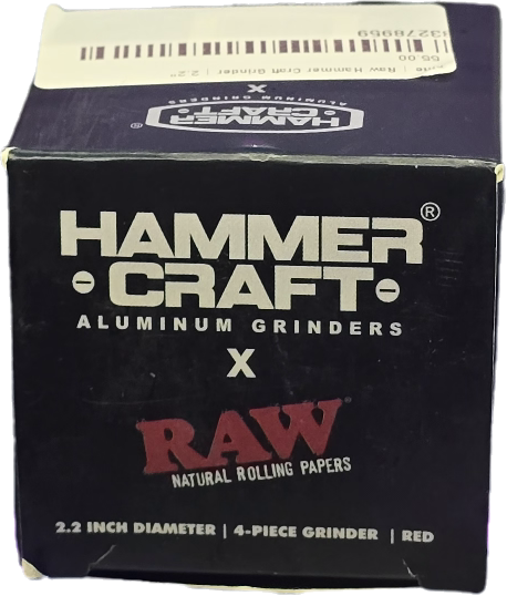 Photograph of product: Elite | Raw Hammer Craft 2.2" | Grinder