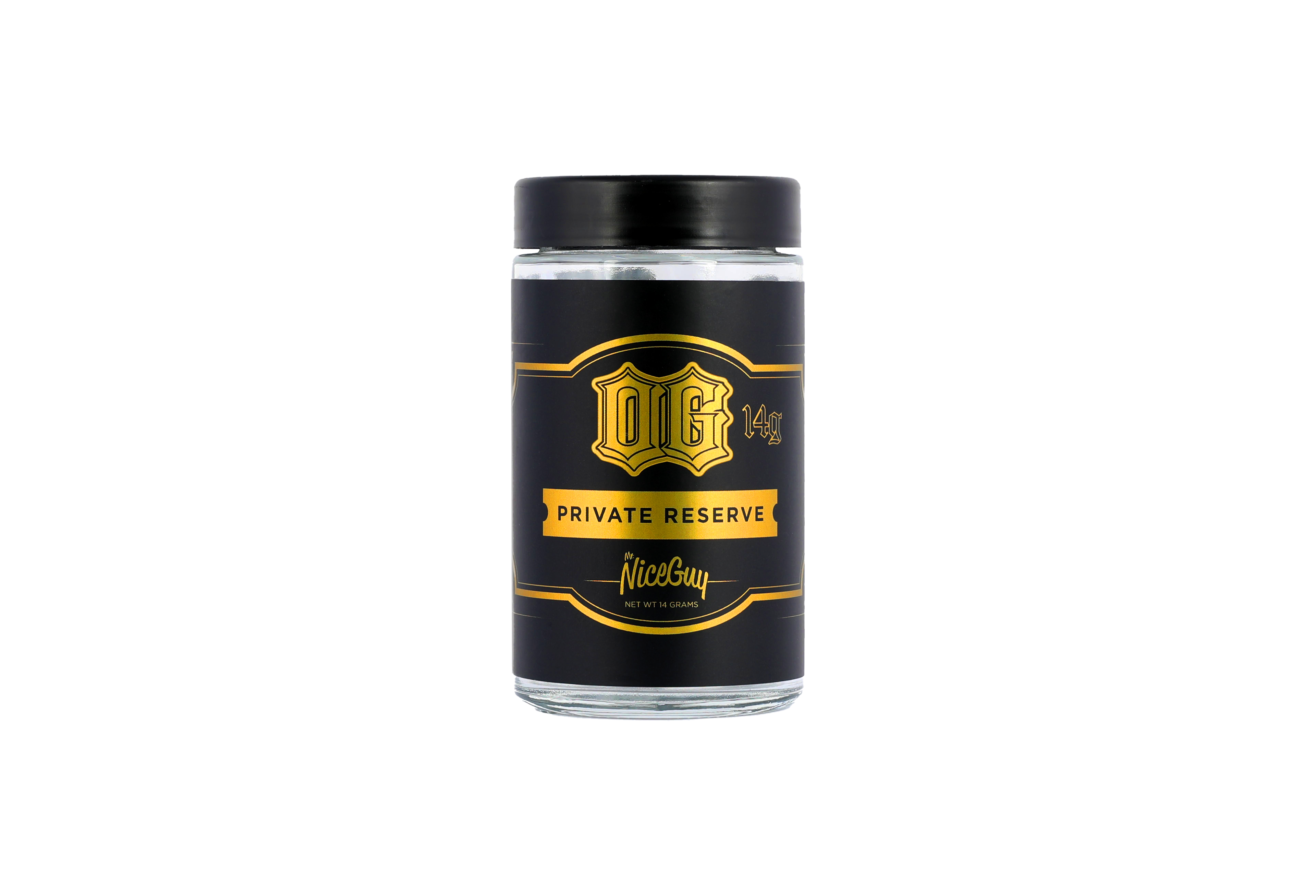 Photograph of product: MR. NICE GUY PRIVATE RESERVE - 14G - Oui'd - TRIPLE OG