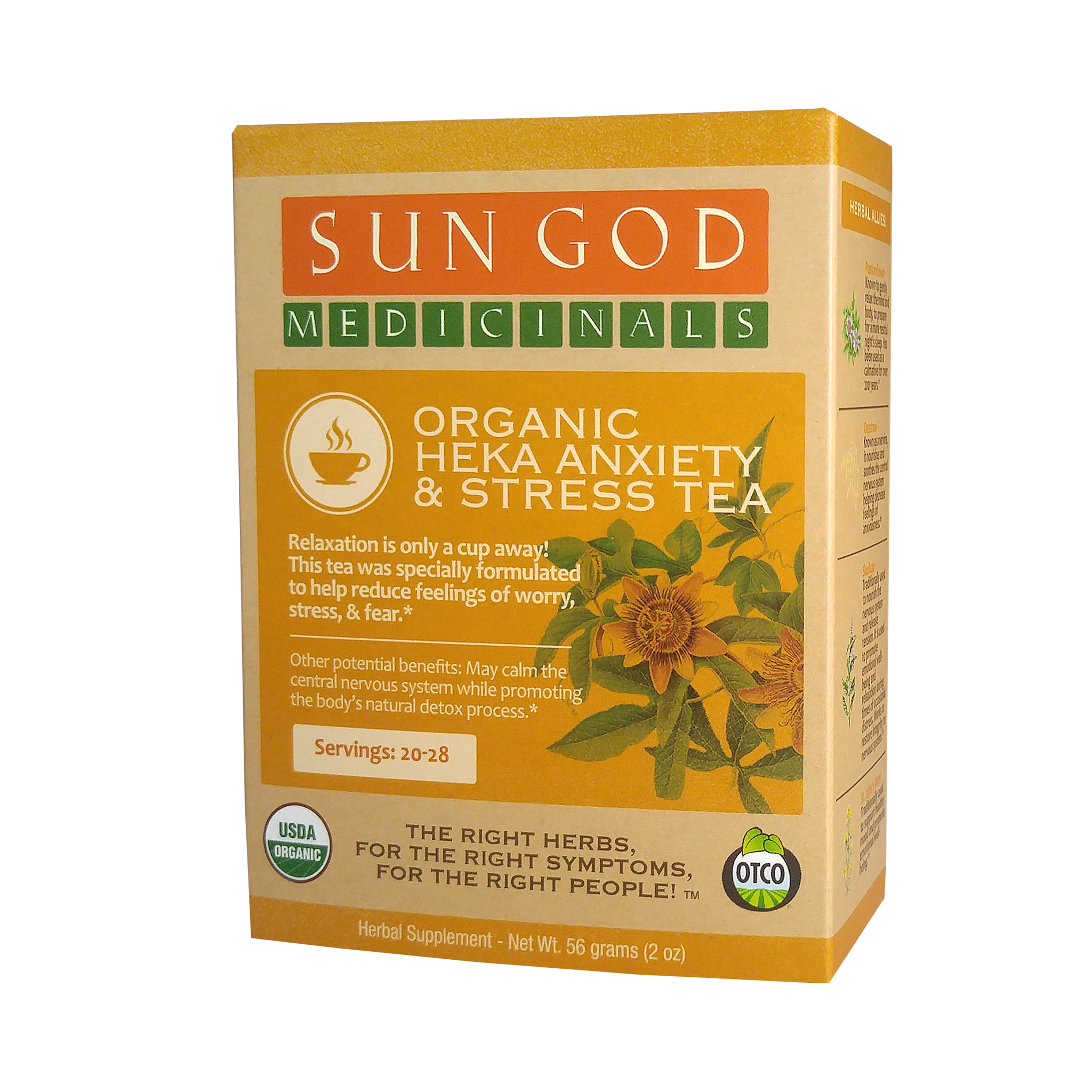 Photograph of product: Heka Mental Ease 2 oz Tea