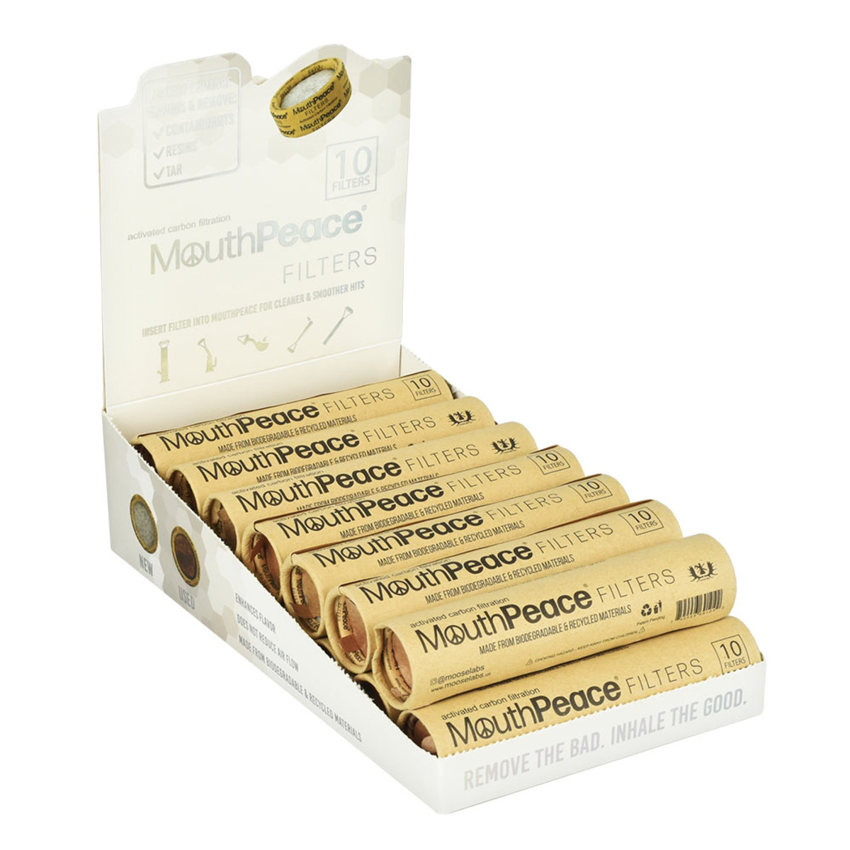 Photograph of product: MouthPeace Refill Filter 10pk - Regular