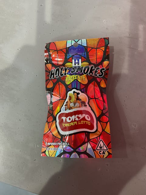 Photograph of product: Holy Water - Tokyo Infused Preroll 1g - 