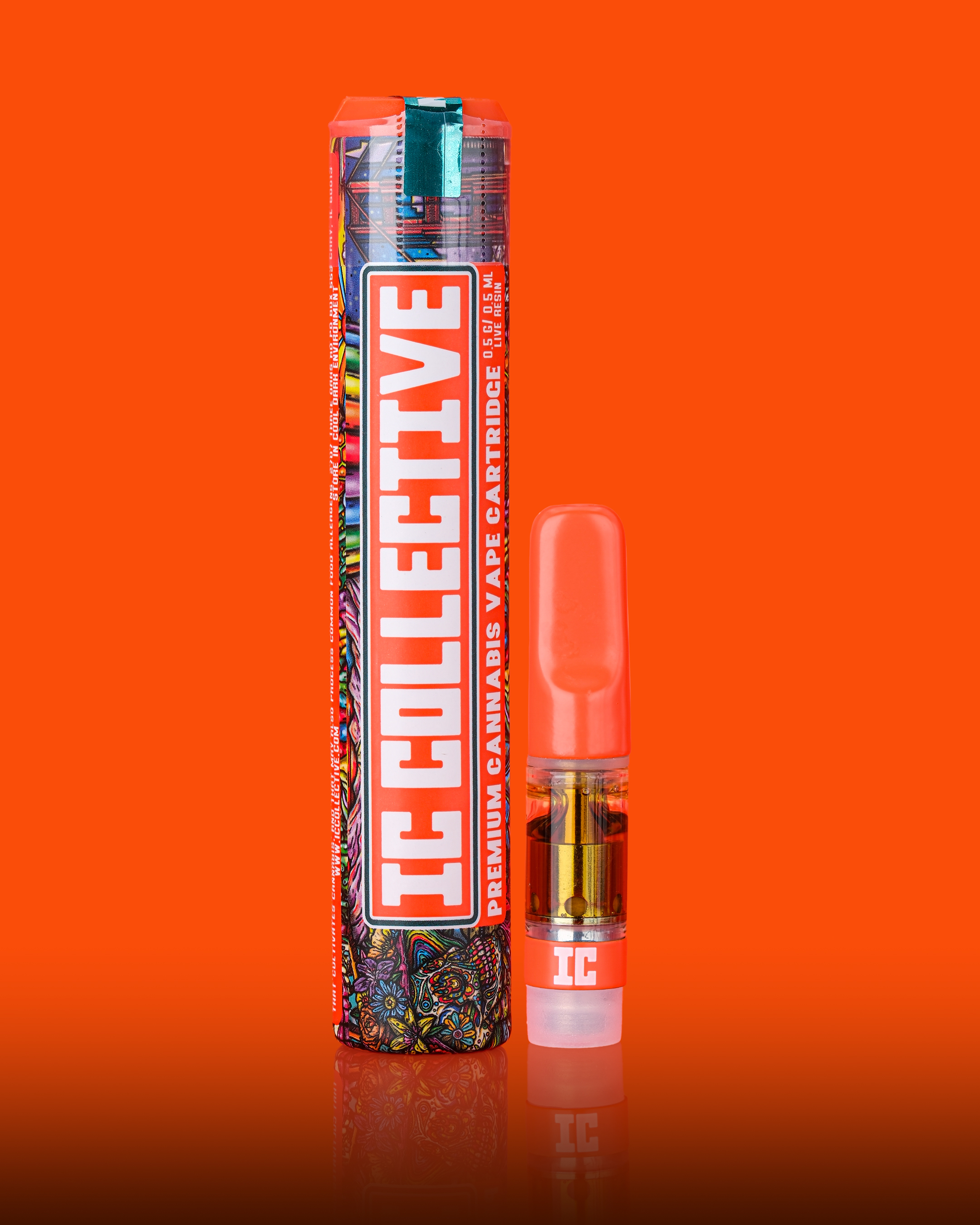 Photograph of product: T.I.T.S. (This Is The Shit) Live Resin Cartridge ( H ) .5g