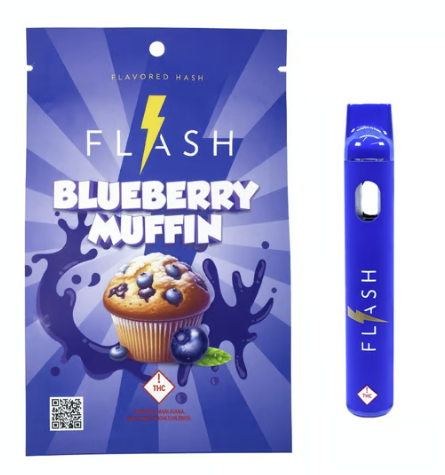 Photograph of Product: FLASH Blueberry Muffin Vape