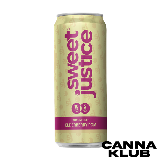 Photograph of product: ELDERBERRY POM 2:1 SODA