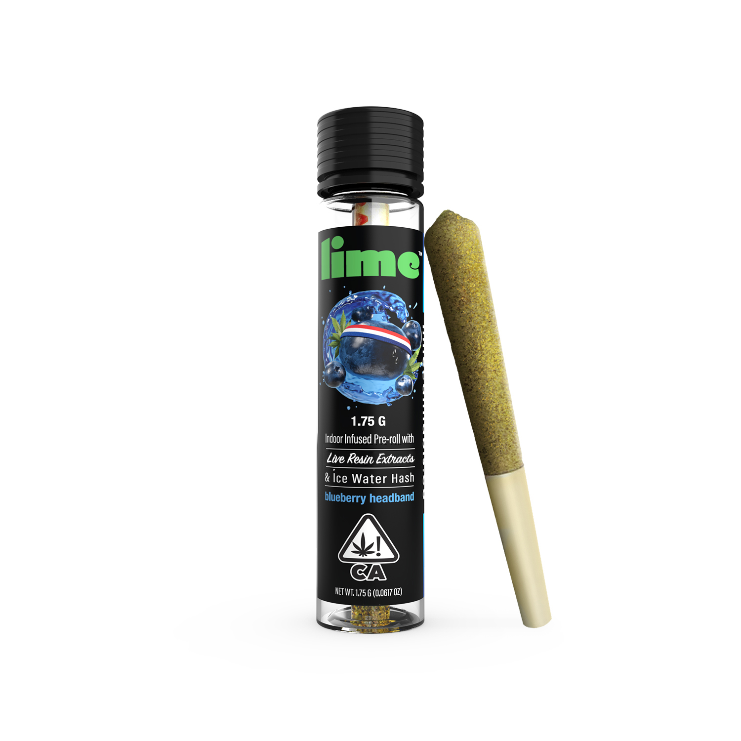 Photograph of product: $20 | (I) Blueberry Headband Lime
