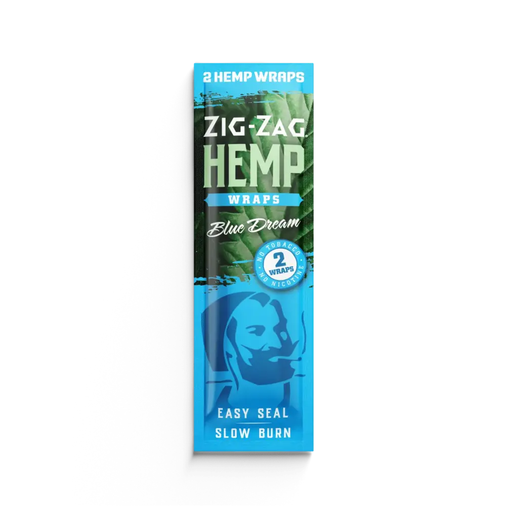 Photograph of product: Zig-Zag Hemp Wraps | Blue Dream | (2ct)