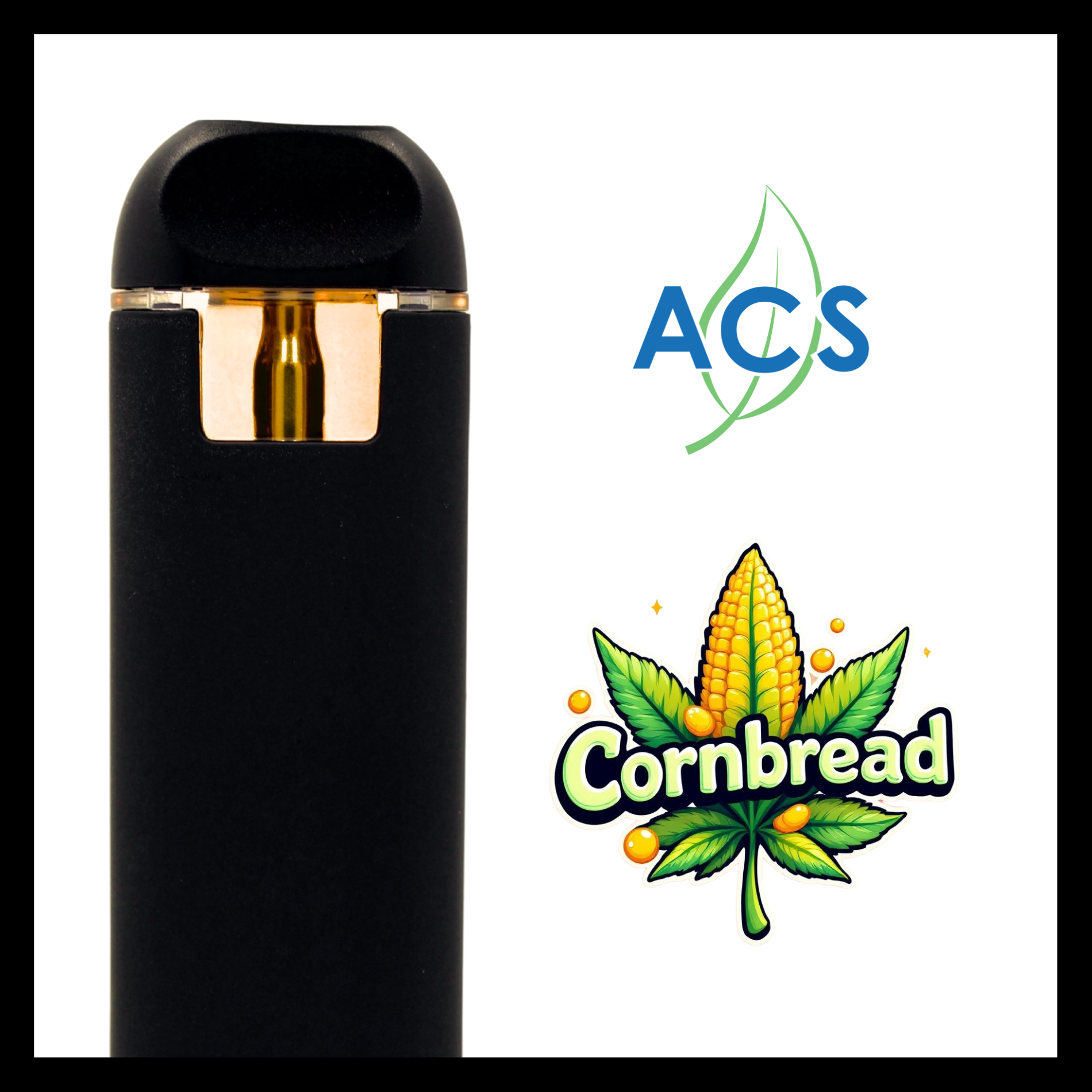 Photograph of product: Cornbread Distillate | .5g Disposable Vape