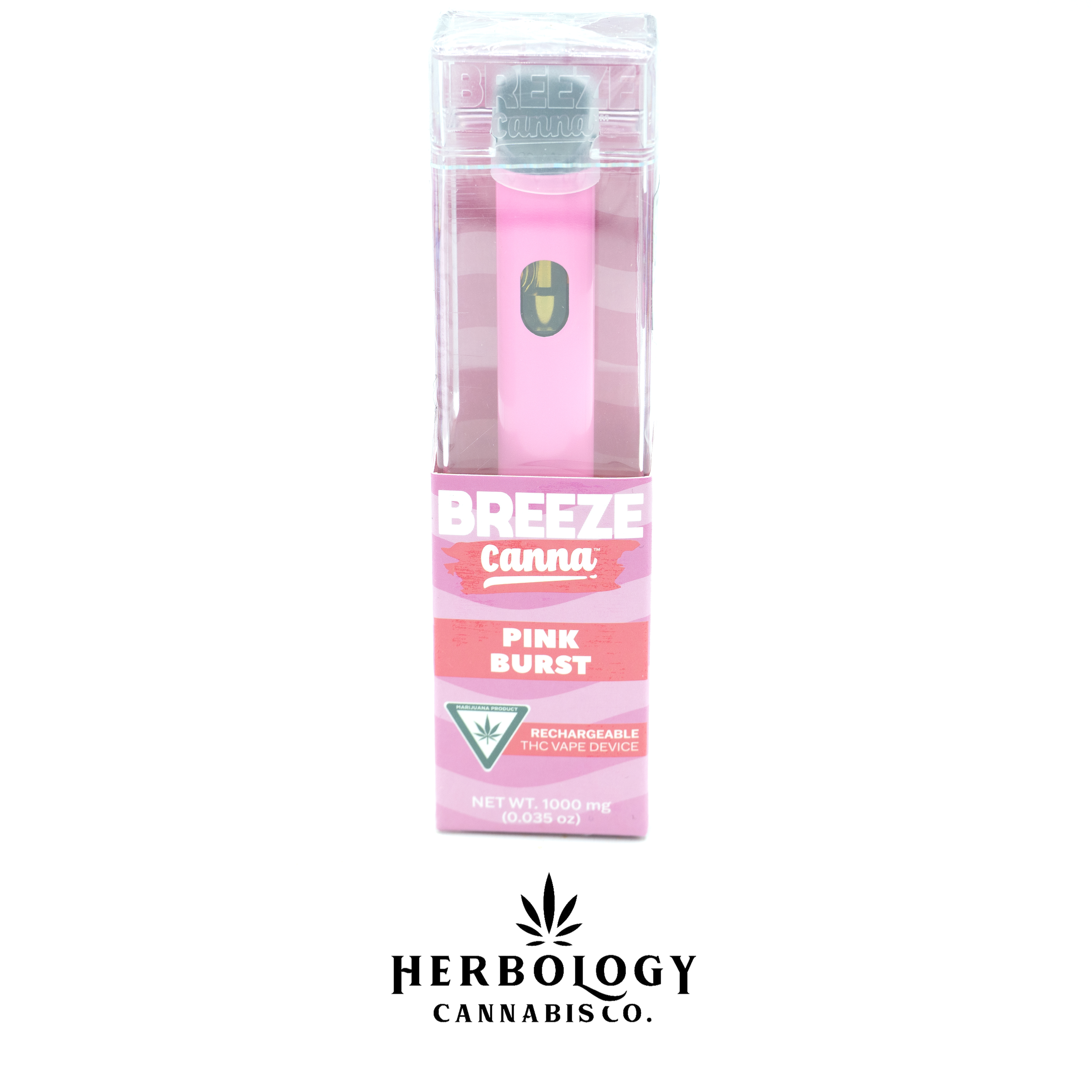 Photograph of product: Breeze Canna | Disposable | Pink Burst | 1g