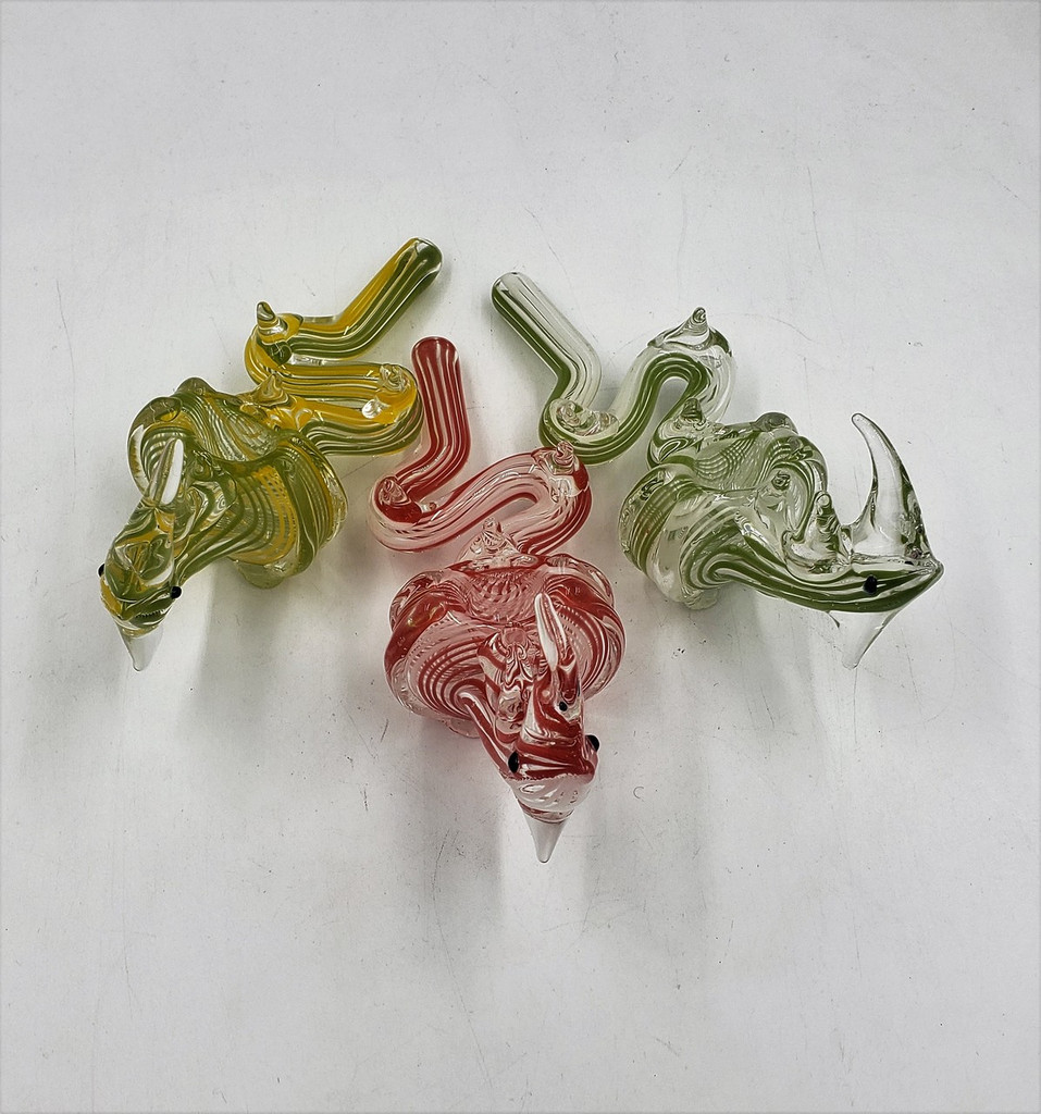 Photograph of product: Generic Twist Stem Mid Ring Bubbler 5.5" Assorted