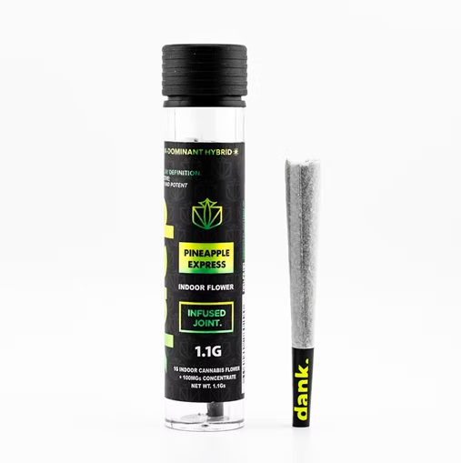 Photograph of product: Dank | Pineapple Express Infused Preroll - 1.1g