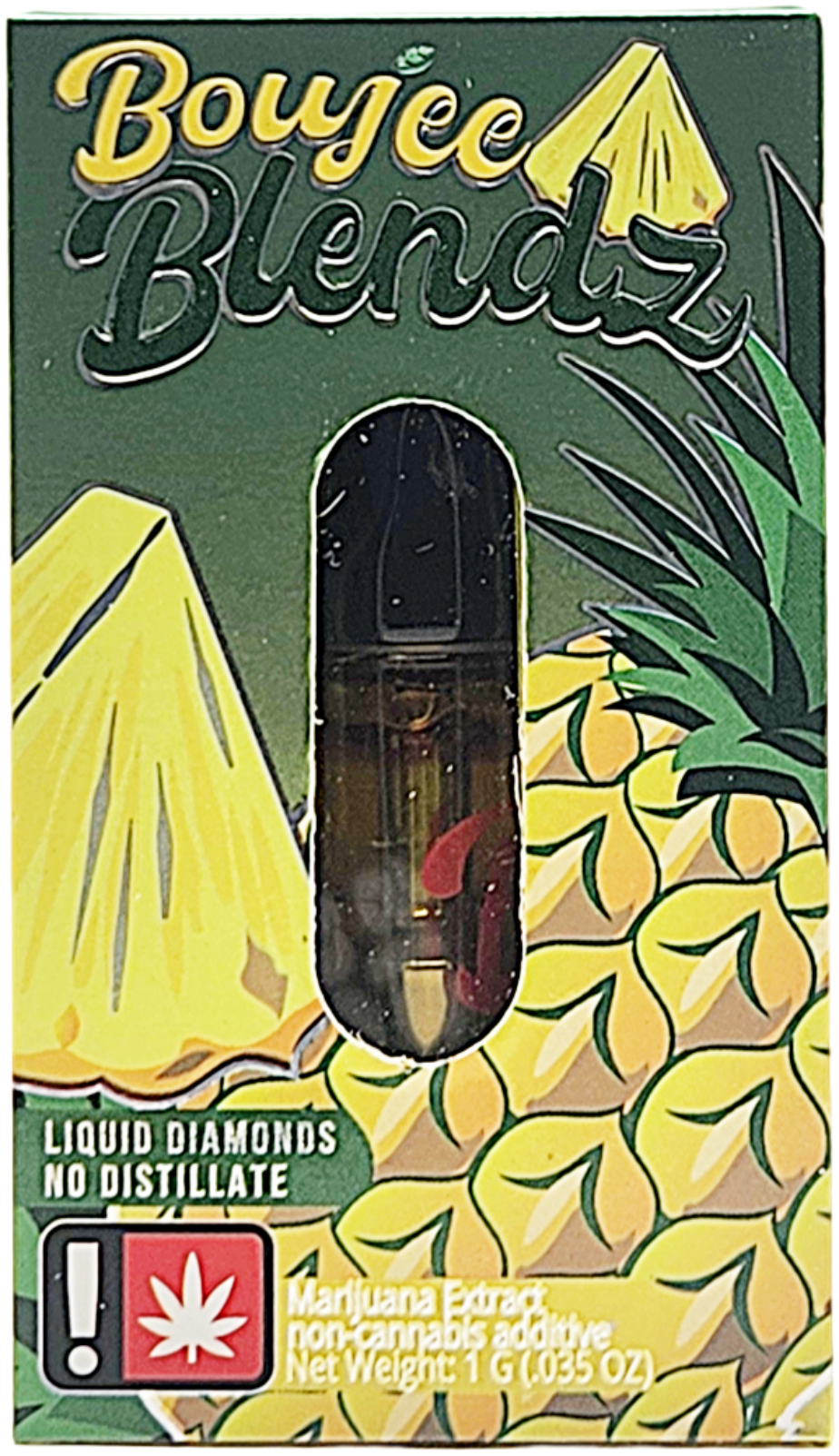 Photograph of product: BoujeeBlendz- Pineapple 1G Cart