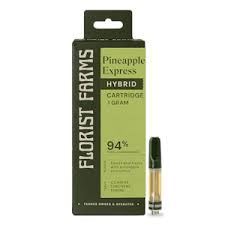 Photograph of product: Florist Farms | Pineapple Express | 1g Cart