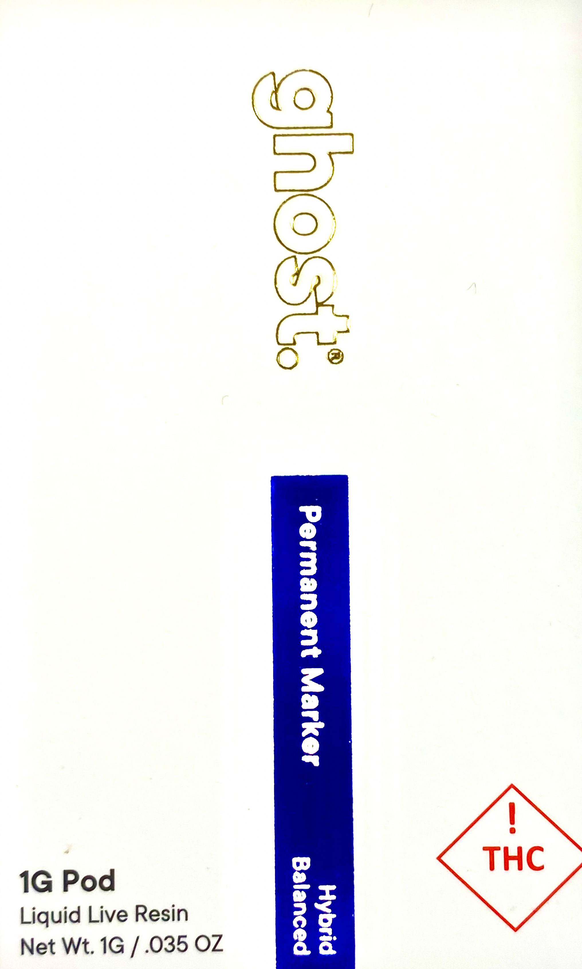 Photograph of product: Permanent Marker - Live Resin - POD