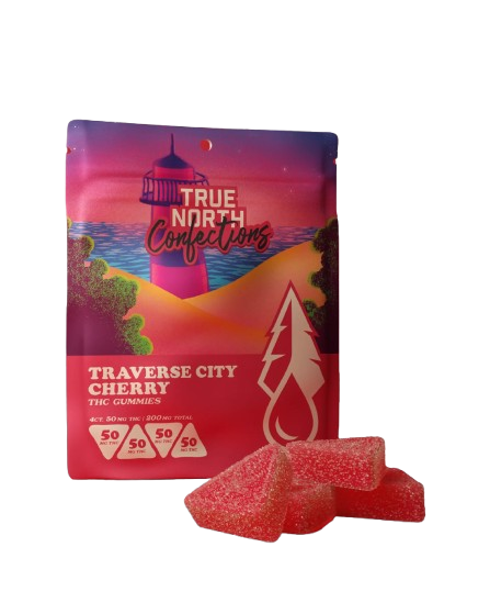 Photograph of product: Traverse City Cherry Gummies - 200mg
