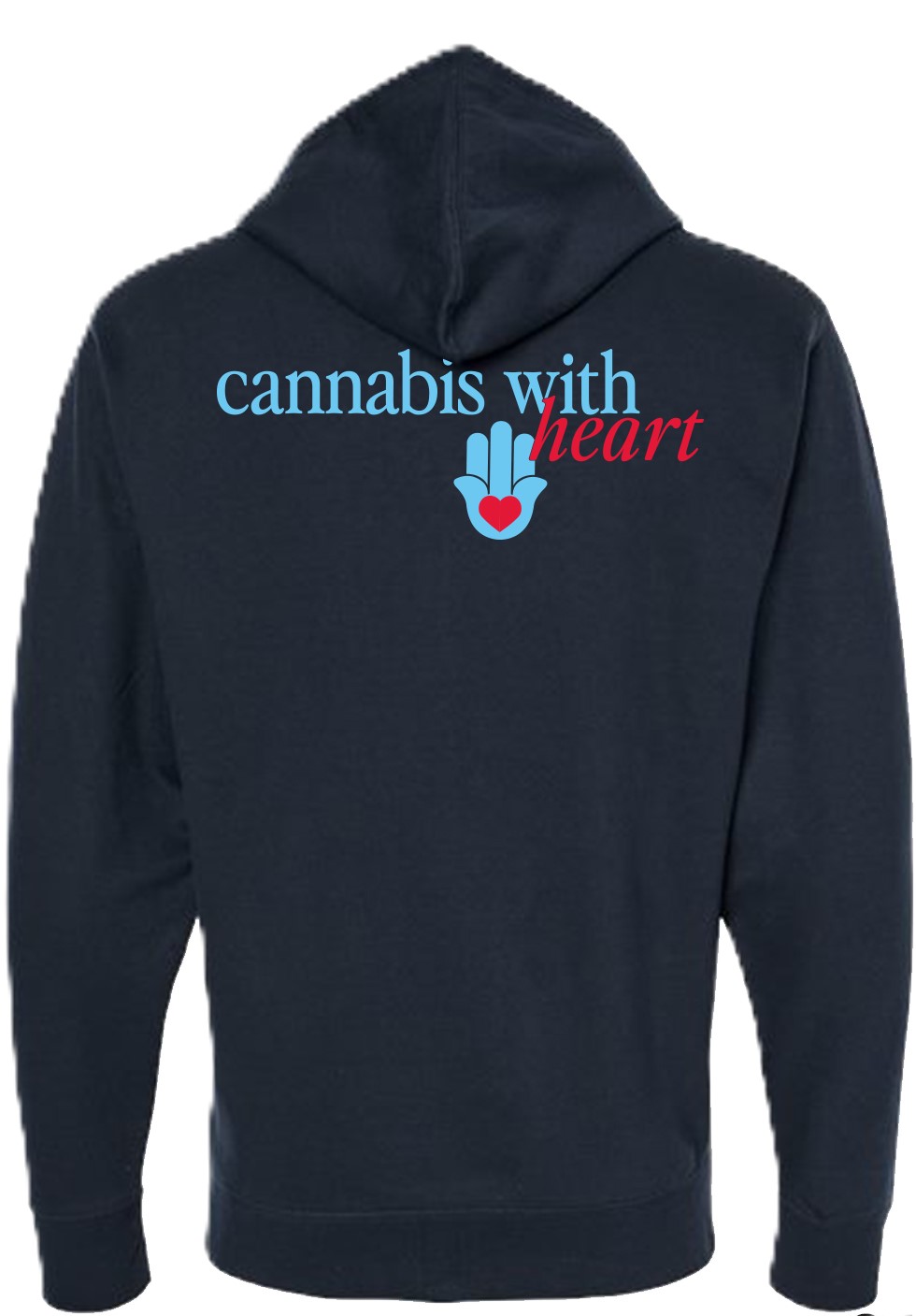 Photograph of product: TWC Zip-up Hoodie - Navy - S