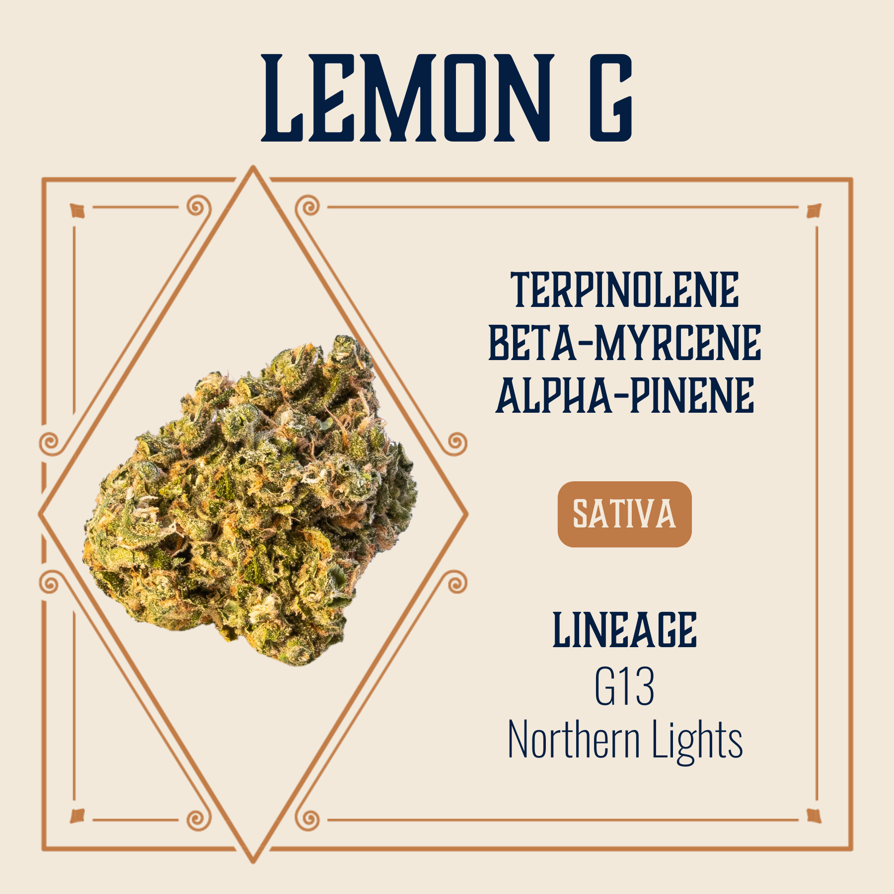 Photograph of product: Lemon G Flower | 3.5g
