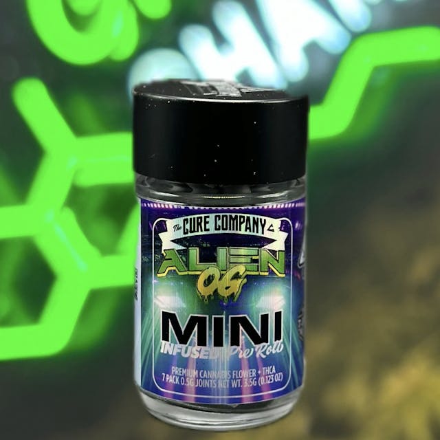 Photograph of product: Alien OG 7pk - Infused Preroll Pack