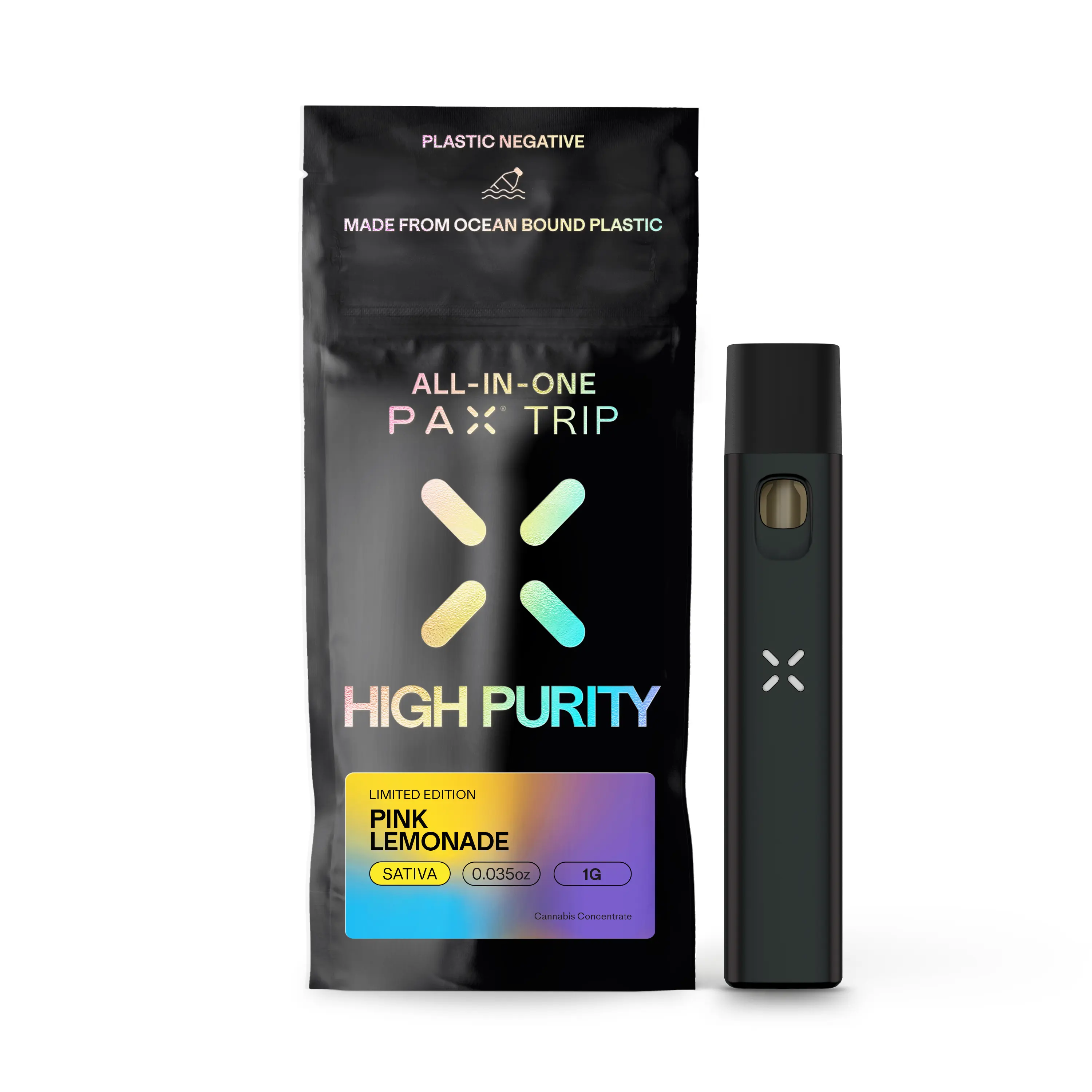 Photograph of product: Pink Lemonade (S) - 1g Disposable Vape - PAX