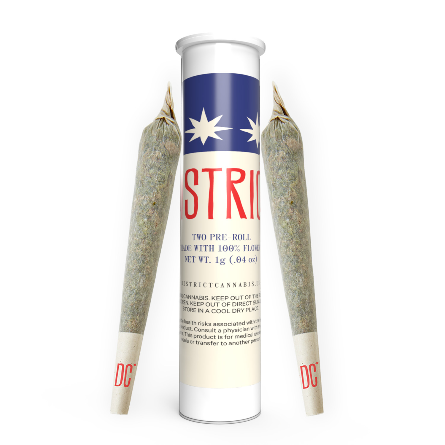 Photograph of product: Lemon Royale Pre-Roll Pack (2ct)