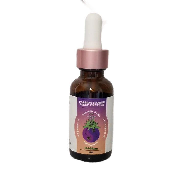Photograph of Product: Sinsemilla De Ma | Passion Flower Sleep Tincture | 2000mg CBD (Full)