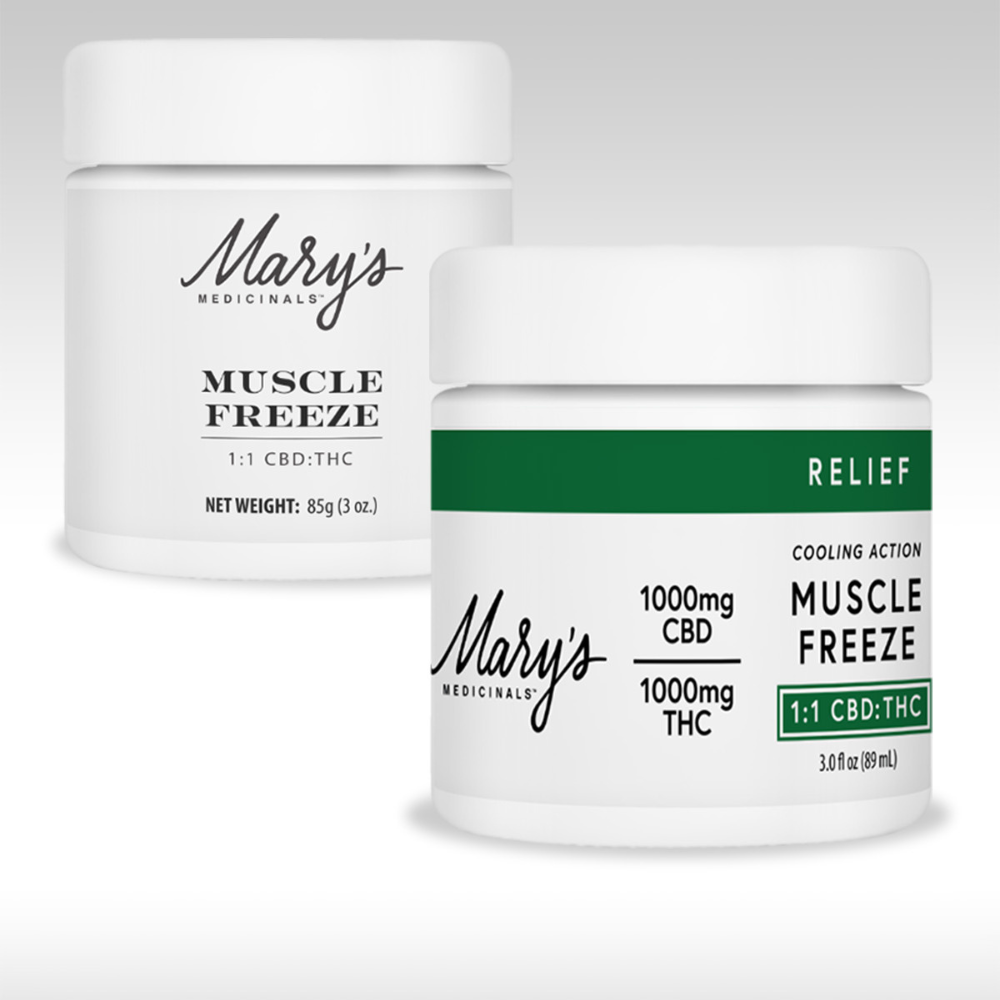 Photograph of product: Muscle Freeze 1:1 Cbd:Thc   1000 Mg